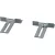 Eaton 285232 BFZ-KKW-60 Rögzítőfül-pár 60-as kábelcsatornához