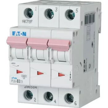 Eaton 286584 PL6-B2/3 Kismegszakító, 6kA 3 pólus