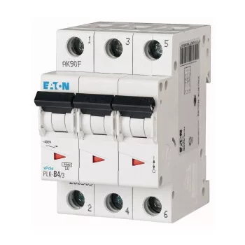 Eaton 286609 PL6-D4/3 Kismegszakító, 6kA 3 pólus