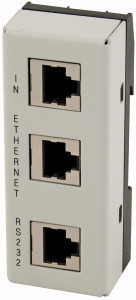 Eaton 289170 XT-RJ45-ETH-RS232 Adapter Ethernet<->RS232 interfész szétválasztása