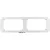 Eaton 292431 BP-FLP-600-F3A-W Cable entry flange plate white