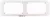 Eaton 292434 BP-FLP-800-F3A-W Cable entry flange plate white