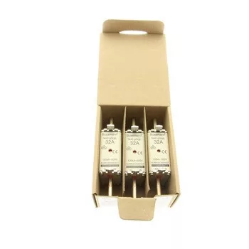   Eaton 32NHG0B NH FUSE 32A 500V GG/GL SIZE 0 NH-betét 32A, DIN 0 méret, 500V AC, gG/gL