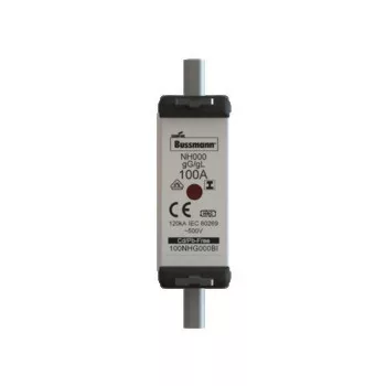   Eaton 35NHG000BI NH FUSE 35 500V GL/GG SIZE 000 NH-betét 35A, DIN 000 méret, 500V AC, gG, szig.fül