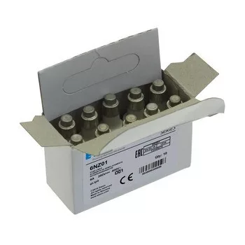   Eaton 6NZ01 FUSE-D01 6A T GL/GG 400VAC E14 Neozed betét D01, 400V AC (E14-hez)