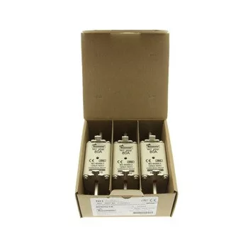   Eaton 80NHG1B NH FUSE 80AMP 500V gG SIZE 1 DUAL IND NH-betét 80A, DIN 1 méret, 500V AC, gG/gL