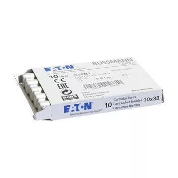   Eaton C10M1 CYLINDRICAL FUSE 10 x 38 1A AM 500V AC Hengeres betét 10x38mm, 500V AC, aM