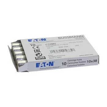   Eaton C10M2 CYLINDRICAL FUSE 10 x 38 2A AM 500V AC Hengeres betét 10x38mm, 500V AC, aM