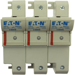 Eaton CH223DIU 3P 22x58 Neon Indicator Fuse Holder Biztosítós szakaszolókapcs. 22x58-hoz, 3p,kijelzős