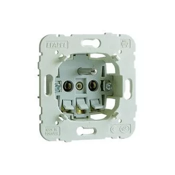   Efapel Logus90 21110 Francia típusú dugalj védőföld tüskével betét, süllyesztett, rugós bekötés, 16A 250V