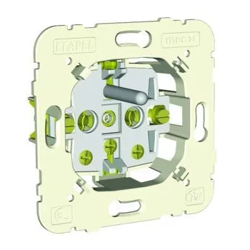   Efapel Logus90 21111 Francia típusú dugalj védőföld tüskével betét, süllyesztett, csavaros bekötés, 16A 250V