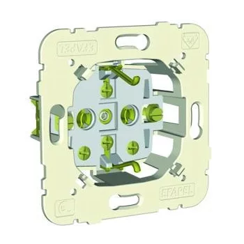   Efapel Logus90 21131 földelt csatlakozóaljzat (dugalj) betét, 2P+F, süllyesztett, csavaros bekötés, 16A 250V
