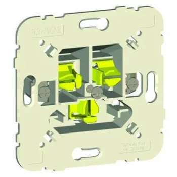   Efapel Logus90 21143 Saudi (Szaúd) típusú dugalj betét, süllyesztett, csavaros bekötés, 15A-127V