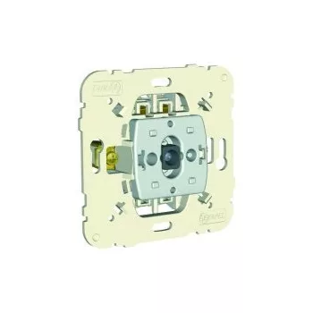   Efapel Logus90 21153 Nyomógomb betét (N101), független visszajelzővel, burkolat és keret nélkül, csavaros bekötés, süllyesztett 10A 250V