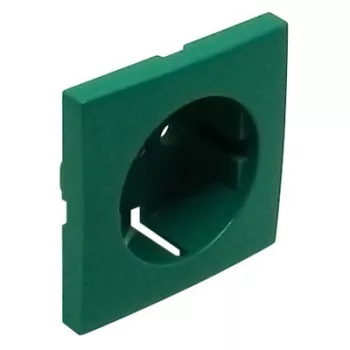   Efapel Logus90 90631 TVD fedlap dugaljakhoz zöld (Efapel 90631 T VD)
