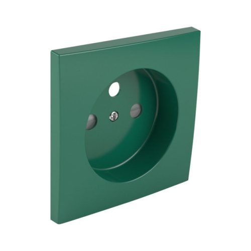 Efapel Logus90 90652 TVD fedlap francia típusú dugaljakhoz zöld (Efapel 90652 T VD)