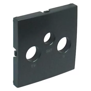   Efapel Logus90 90775 TIS fedlap R-TV-SAT aljzatokhoz szürke (Efapel 90775 T IS)