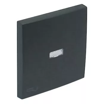   Efapel Logus90 90794 TIS fényjelzős 1-es billentyű kulcsjellel szürke (Efapel 90794 T IS)