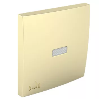   Efapel Logus90 90795 TDU fényjelzős 1-es billentyű csengőjellel arany (Efapel 90795 T DU)