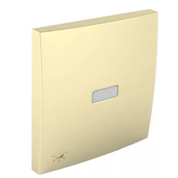   Efapel Logus90 90797 TDU fényjelzős 1-es billentyű lámpajellel arany (Efapel 90797 T DU)