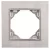 Efapel Logus90 90910 TIA 1-es keret inox / alumínium METALLO (Efapel 90910 T IA)