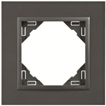   Efapel Logus90 90910 TSS 1-es keret szürke / szürke ANIMATO (Efapel 90910 T SS)