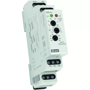   Elko EP HRN-34 Egyenfeszültség figyelő felügyeleti relé DC 6 - 30 V tartományban (1564)