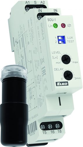 ELKO EP SOU-1/230V Alkonykapcsoló érzékelővel 1x 16 A/AC1 váltóérintkezővel, 230 VAC (2100)