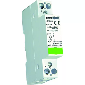   ELKO EP VS120-10/230V moduláris kontaktor 20A, 1 záró érintkező, 230V AC/DC (2311)
