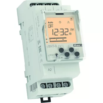   Elko EP SHT-3/Uni Digitális 1-csatornás kapcsolóóra napi/heti/éves programozhatósággal, 1x 16 A/AC1 relé kimenet, AC/DC 12 - 240 V (3675)