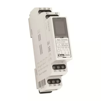 Elko EP VS316 AC230V - Piros - Segédrelé ( 4471 )