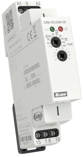 Elko EP CRM-181J /UNI ZR - Egyfunkciós időrelé meghúzás-késleltetés ( 8038 )