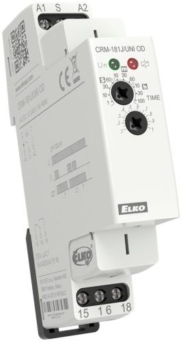 Elko EP CRM-181J/UNI ZN - Egyfunkciós időrelé, elengedés késleltetés ( 8039 )