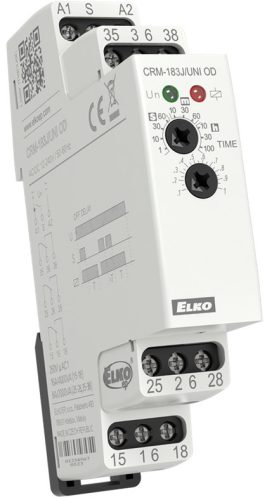 Elko EP CRM-183J/UNI BL - Egyfunkciós időrelé, ütemadó (1:1) ( 8058 )