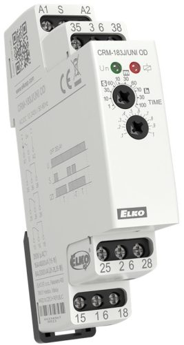 Elko EP CRM-183J/UNI ZN - Egyfunkciós időrelé- elengedés-késleltetés ( 8060 )