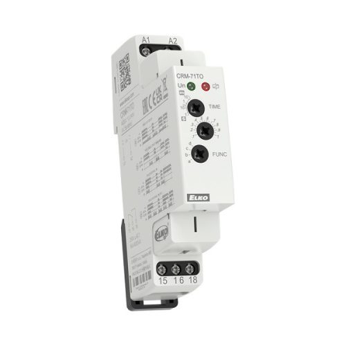 Elko EP CRM-71TO/UNI - Multifunkciós időrelé tápfeszültség lekapcsolás utáni késleltetéssel ( 8951 )
