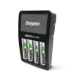 Energizer TEQM-MAXI-2000 Quattro Maxi akkumulátortöltő LR6 (AA) és LR03 (AAA) akkumulátorokhoz, beépített túltöltés elleni védelemmel + 4xLR6 (AA) újratölthető ceruzaakku 2000mAh Ni-MH ( TEQM-MAXI-2000 )