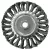 EXTOL CRAFT 17026 drótcsiszoló körkefe  sodort, M14×2 sarokcsiszolóra; 125mm, ford.: 12500/perc ( 17026 )
