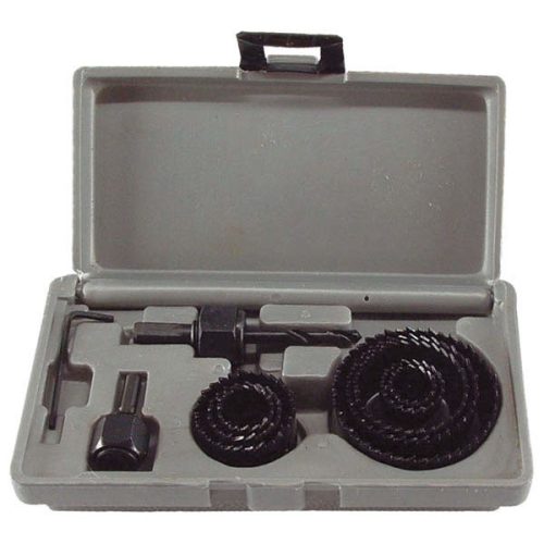EXTOL CRAFT 1806 körkivágó klt. fához (műanyag dobozban) ; 11db, mélység: 25mm, 20-65mm ( 1806 )