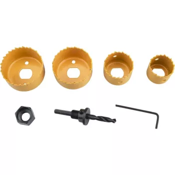   EXTOL CRAFT 1808 körkivágó klt. 4db, 32-54mm, HSS/Bi-metal ( 1808 )