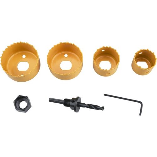 EXTOL CRAFT 1808 körkivágó klt. 4db, 32-54mm, HSS/Bi-metal ( 1808 )