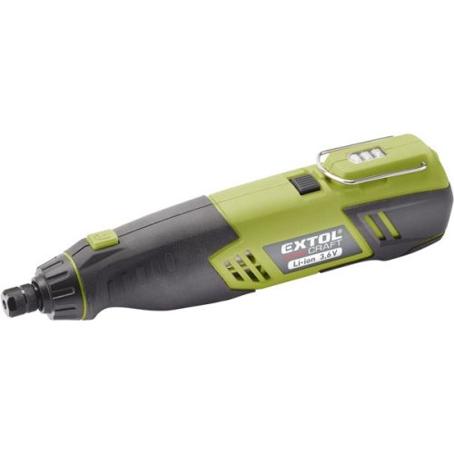 EXTOL CRAFT 402200 akkus mini köszörű és fúrógép, Li-ion; 3,6V, 1300 mAh, ford.:18000 1/min, befogás 3,2mm ( 402200 )