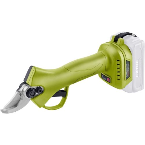 EXTOL CRAFT 402457 akkus metszőolló, Power Share, 20V, kefementes motor, AKKU és TÖLTŐ NÉLKÜL ( 402457 )