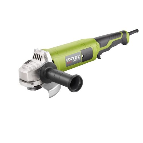 EXTOL CRAFT 403127 sarokcsiszológép 1200W 125mm tárcsaátmérő 11.000 1/min, bekapcsolásvédelem, papír doboz, 2,1kg ( 403127 )