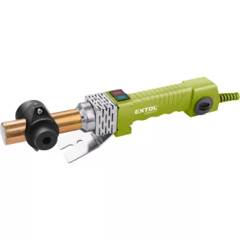   EXTOL CRAFT 419313 műanyagcső hegesztő gép, 1070W, 3 fej, 240-300°C, pontosság: +/-5 °C ( 419313 )