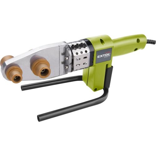 EXTOL CRAFT 419320 műanyagcső hegesztő gép, 875W, 3 fej ( 419320 )