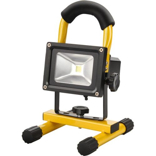 EXTOL LIGHT 43122 hordozható LED lámpa (reflektor), 10W, 800 lm; IP65, Li-ion akkus tölthető ( 43122 )
