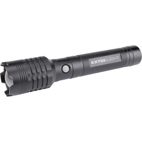 EXTOL LIGHT 43136 LED lámpa, 60 W COB LED; 4000 Lm, ALU ház, zoom, USB újratölthető Li-ion akkus, 4000 mAh, Power Bank funkció ( 43136 )