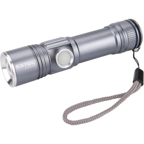 EXTOL LIGHT 43141 LED lámpa, XPE LED; 280 Lm, ALU ház, beépített Li-ion akku 2000 mAh ( 43141 )