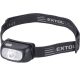 EXTOL LIGHT 43181 LED fejlámpa, 5 W, CREE XPG, 130 Lumen; 40m hatótávolság, tölthető akkuval, 6 funkció, cseppálló: IPX5 ( 43181 )